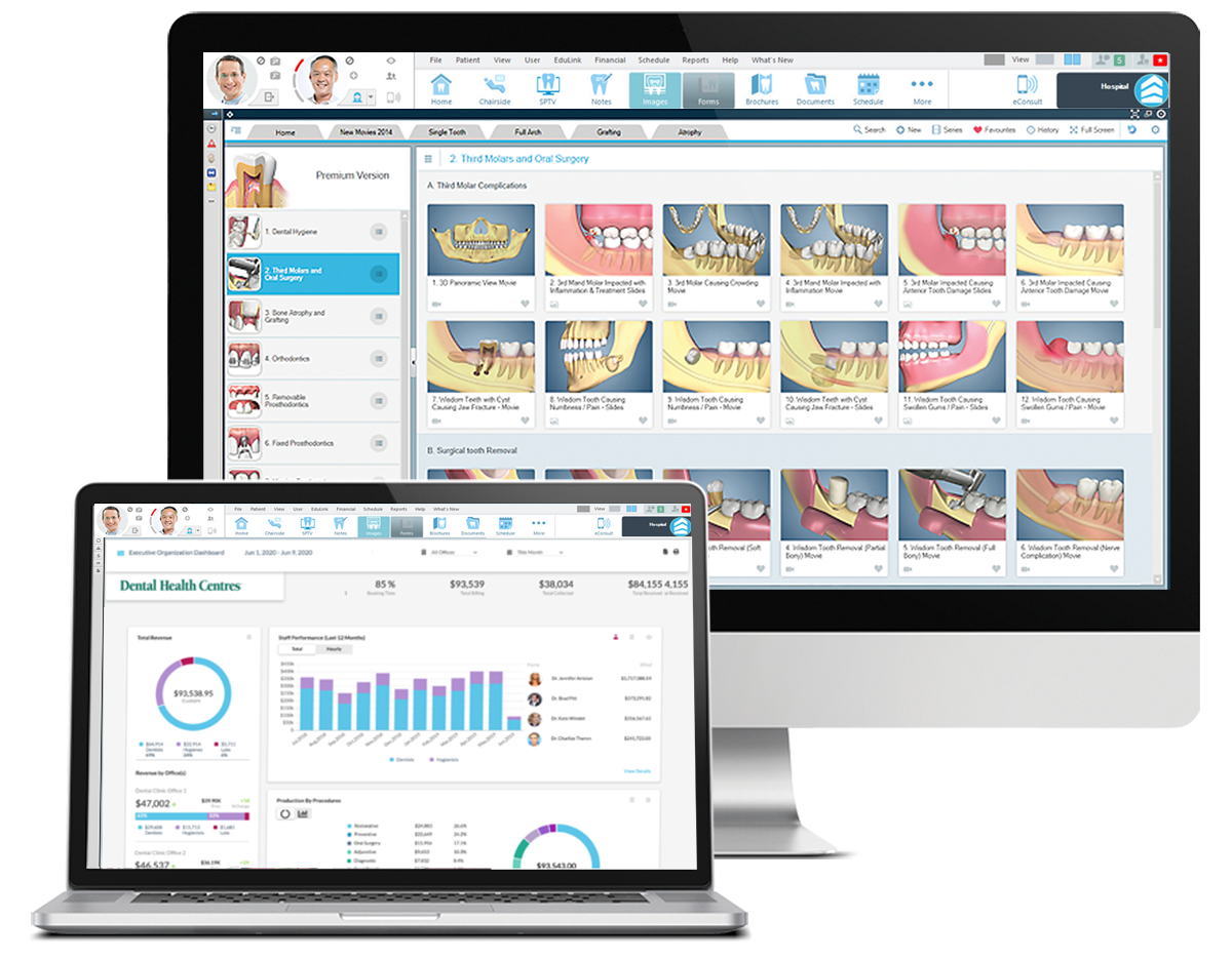 dental software screen